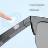 Bluetooth-compatible Smart Glasses Earphone Waterproof Ultralight Stable UV Protection Wireless Sunglasses with Earphones
