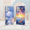 Beyond the Boundary Phone Case Transparent Silicone Soft For Samsung S25,S24,S21,S22,S23,S30,Ultra,S20,Plus,Fe