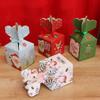 Shape Party Decoration Gift Bag Paper Boxes Cookie Package Xmas Gift Boxes Christmas Candy Bags