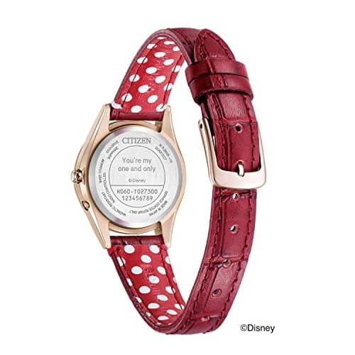 Citizen Exceed "CITIZEN Disney Collection" EXCEED Eco-Drive Radio-Controlled Watch, Direct Flight, Women's, Red, Limited To 600 Pieces Worldwide, ES93