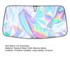 Car Windshield Sun Shade UV-Resistant Easy To Install Automotive Interior Sun Protection Foldable