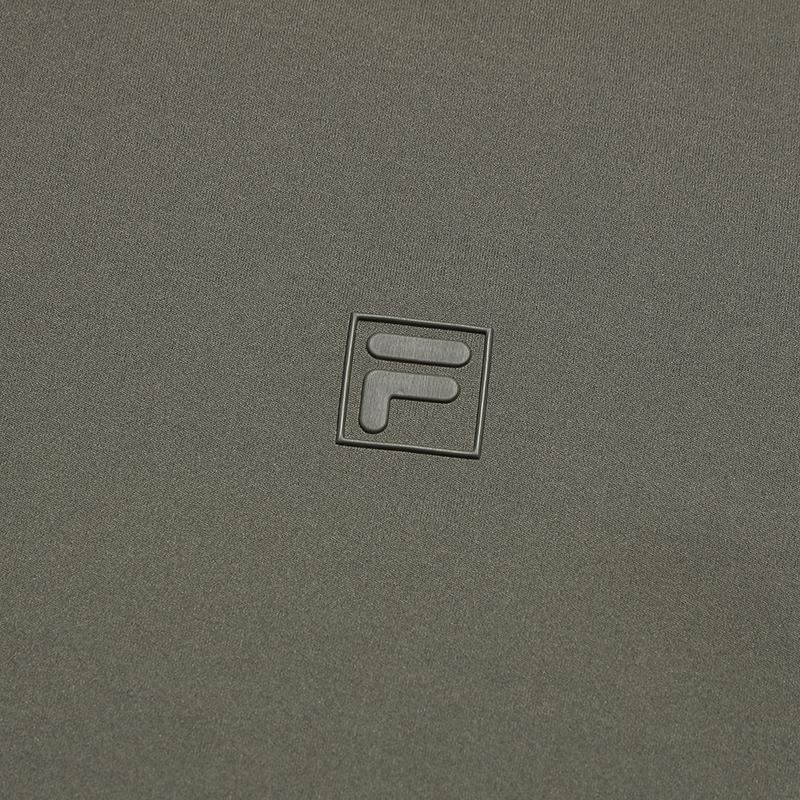 Fila Белый Модный Простой Классический Базовый Однотонный Повседневный Легкий Деловой Универсальный Удобный Мужские Топы с Длинным Рукавом Рубашка-поло F11M613218FBN