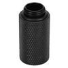 Black/Silver Male to Female Extender G1/4 Water Cooling System Accessories  Gaming PC