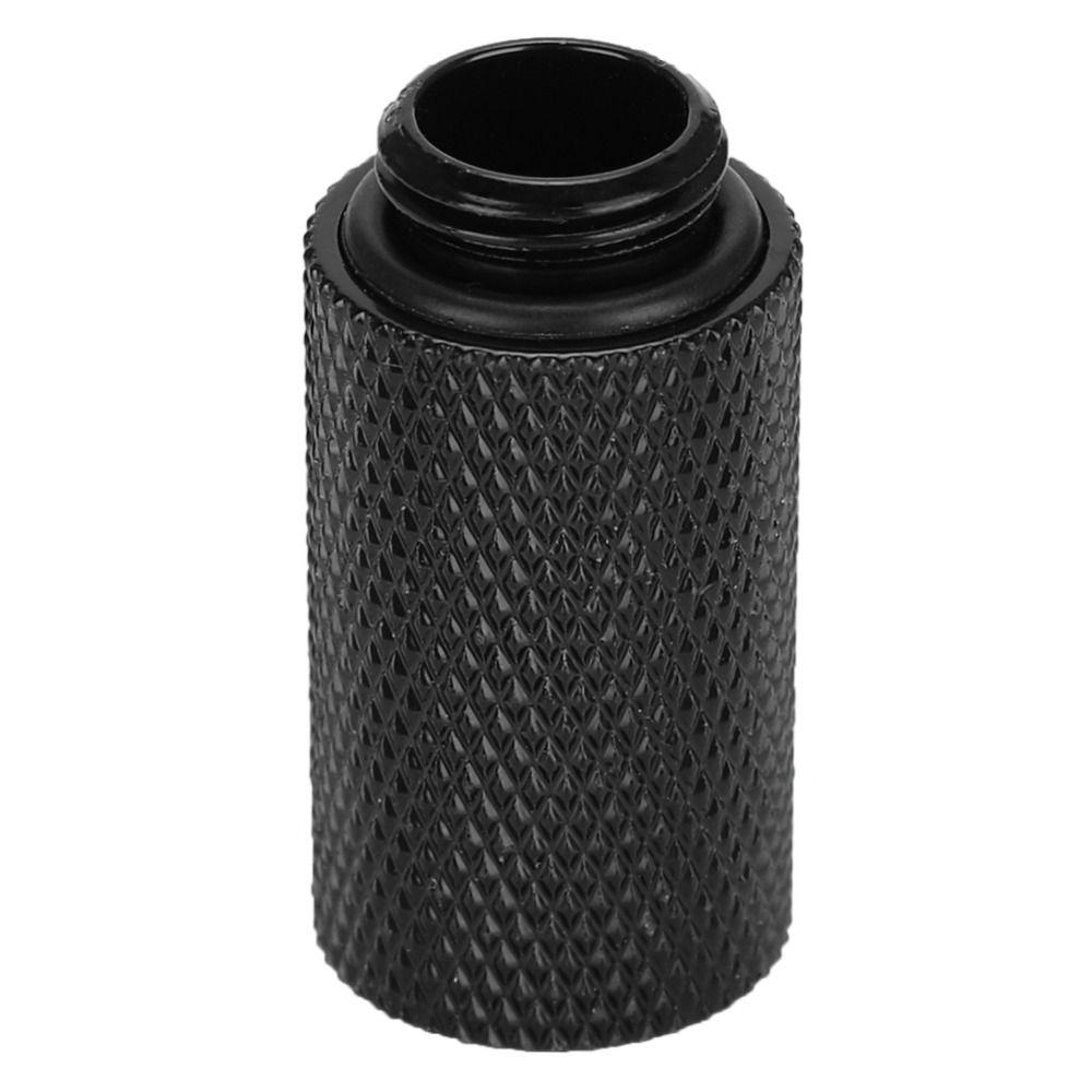 Black/Silver Male to Female Extender G1/4 Water Cooling System Accessories Gaming PC