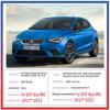 Комплект хромированной отделки дверных ручек для SEAT Ibiza Mk5, аксессуары 2022 6F KJ1 2017 2018, автомобильные аксессуары