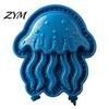 Nonstick Pastry Crimper for Kids Marine Animal Mini Pie Mold, Durable Non-stick Reusable Dough Cutter, Decorative Handheld Ravioli Press Tool