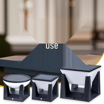 Водонепроницаемый современный солнечный столб для наружного двора, ворот виллы и перил