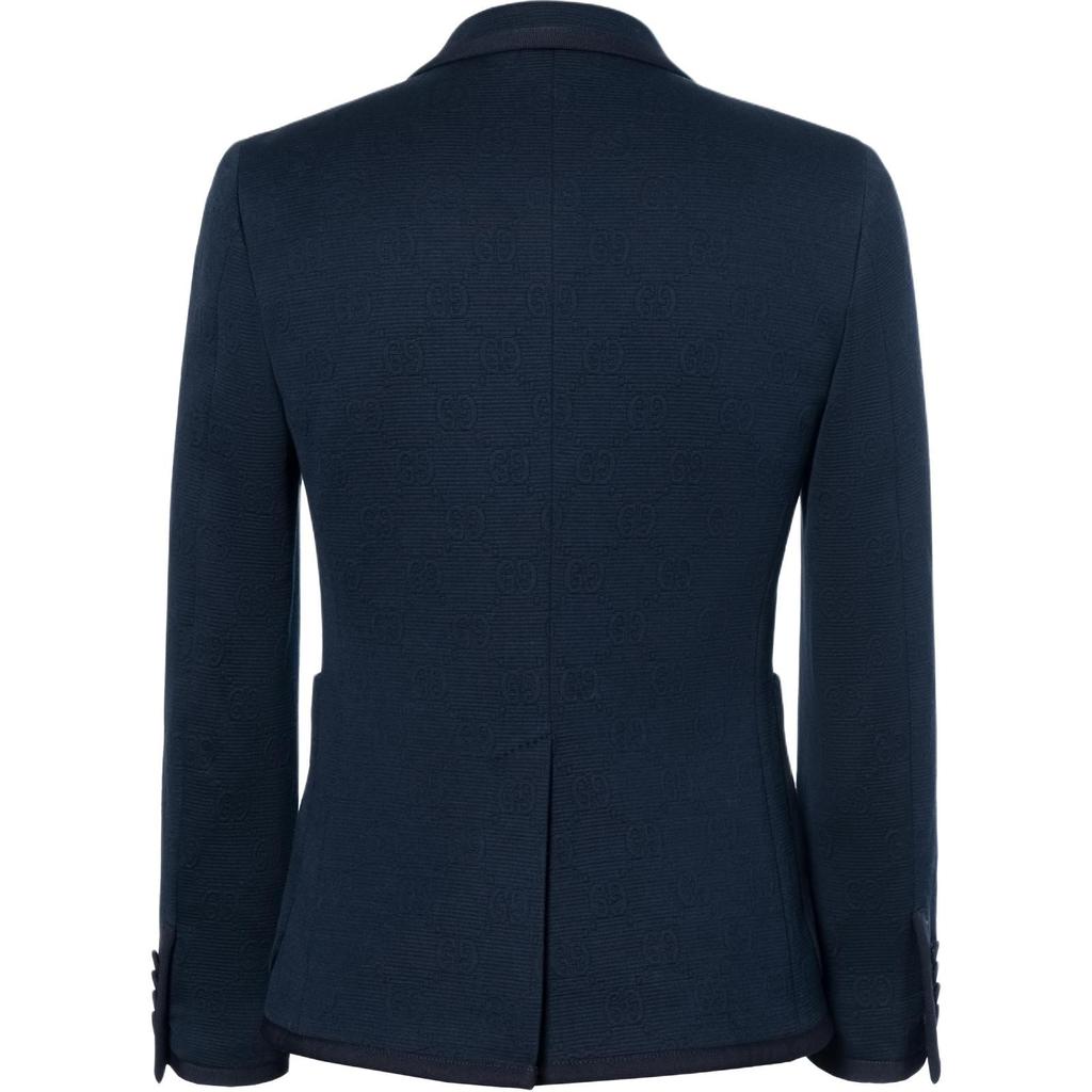Gucci Космогония Деловое пальто Мужское Темно-синий 722465-ZAKNI-4440