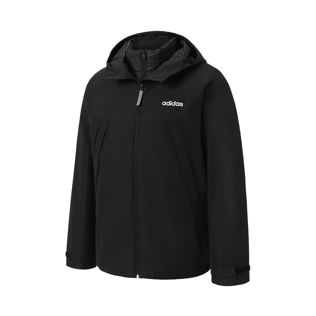 adidas Куртки Унисекс Черные С капюшоном Умеренные Другое JL8263