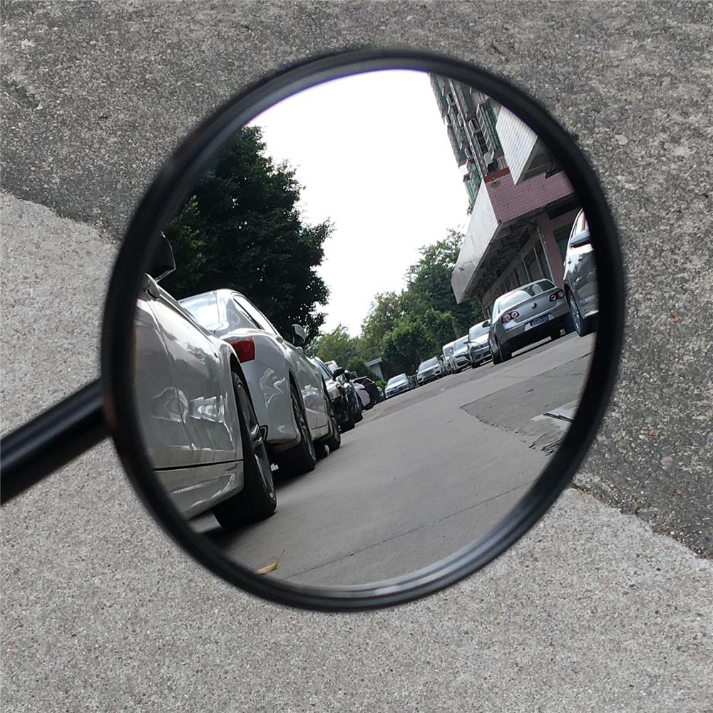 Черные/хромированные мотоциклетные зеркала с резьбой 8 мм, зеркало заднего вида для Harley XL 883 Road King CB400