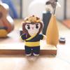 Cute Black Myth Sun Wukong Pendant Plush Toy Doll Monkey King Bag Hanging Keychain