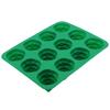 12 Hole   Christmas Tree Silicone Mold Cake Mould for Mousse Chocolate Muffin Baking Tool