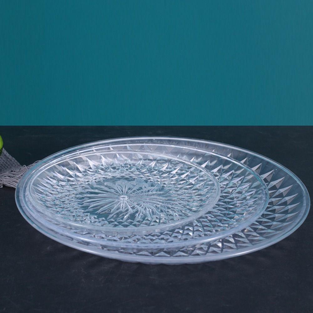 Supplies For Ktv Baking Cakes Display Food Tray Stand Food Sampling Tray Fruit Plate Dessert Plate