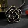 Французский Ретро Роскошный Универсальный Чайный Цветок Циркон Мастерство Элегантный И Изысканный Уникальный Дизайн Аксессуары для Одежды