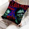 Хоррор Панк-Рок MMisfits Музыкальная Подушка Аниме Подушка Подушка для изголовья дивана-кровати Чехол для подушки Чехол для подушки 45x45 см Модный