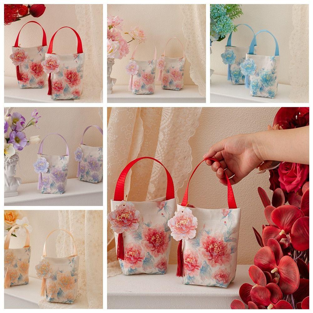 Temperament Chinese Style Handbag Make Up Pouch Wedding Candy Bag  Cheongsam Accessories