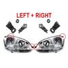 Headlight Repair Kit Left / Right Automotive Headlamp Repair Bracket 1K0998226