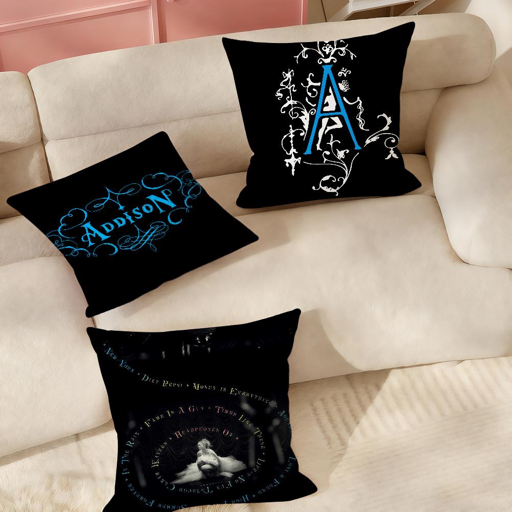 Singer AAddison Rae Addison Pillow Case Suitable For Bedrooms Living Rooms Cars Home Decoration