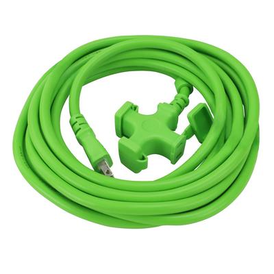 Kowa Kogyo KOWA Внутренний удлинитель, 15А x 5м, 3 розетки, Зеленый, FGM088-5