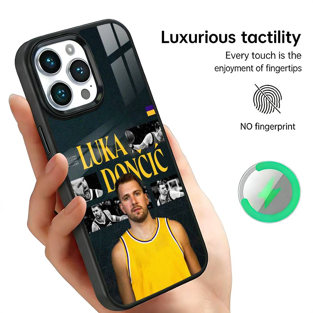 Чехол для телефона L-Luka D-Doncic 77 для iPhone17,16,15,14,13,12,11 Plus,Pro Max, Новый, Магнитный, Беспроводная зарядка