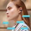 Гарнитура Bluetooth с одним ухом 5.3, беспроводная Bluetooth-гарнитура с кнопкой-клипсой, модная спортивная гарнитура