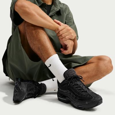 Мужские кроссовки Nike Air Max 95 Gore-Tex Big Bubble Черный Черный/Черный/Рассеянный синий/Черный