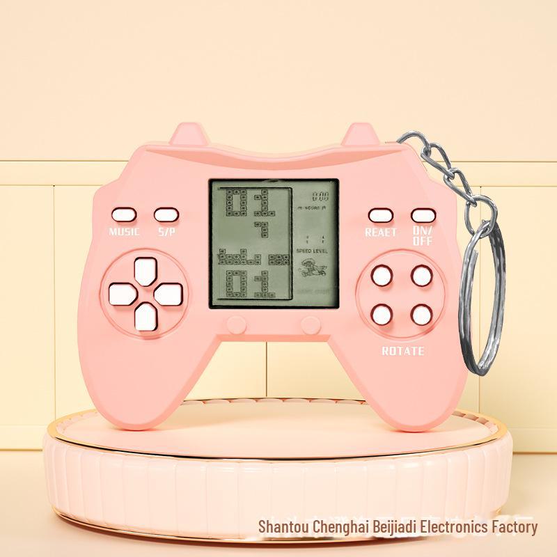 Брелок для мини-игры «Тетрис» - Игрушка-головоломка для подвески на школьную сумку