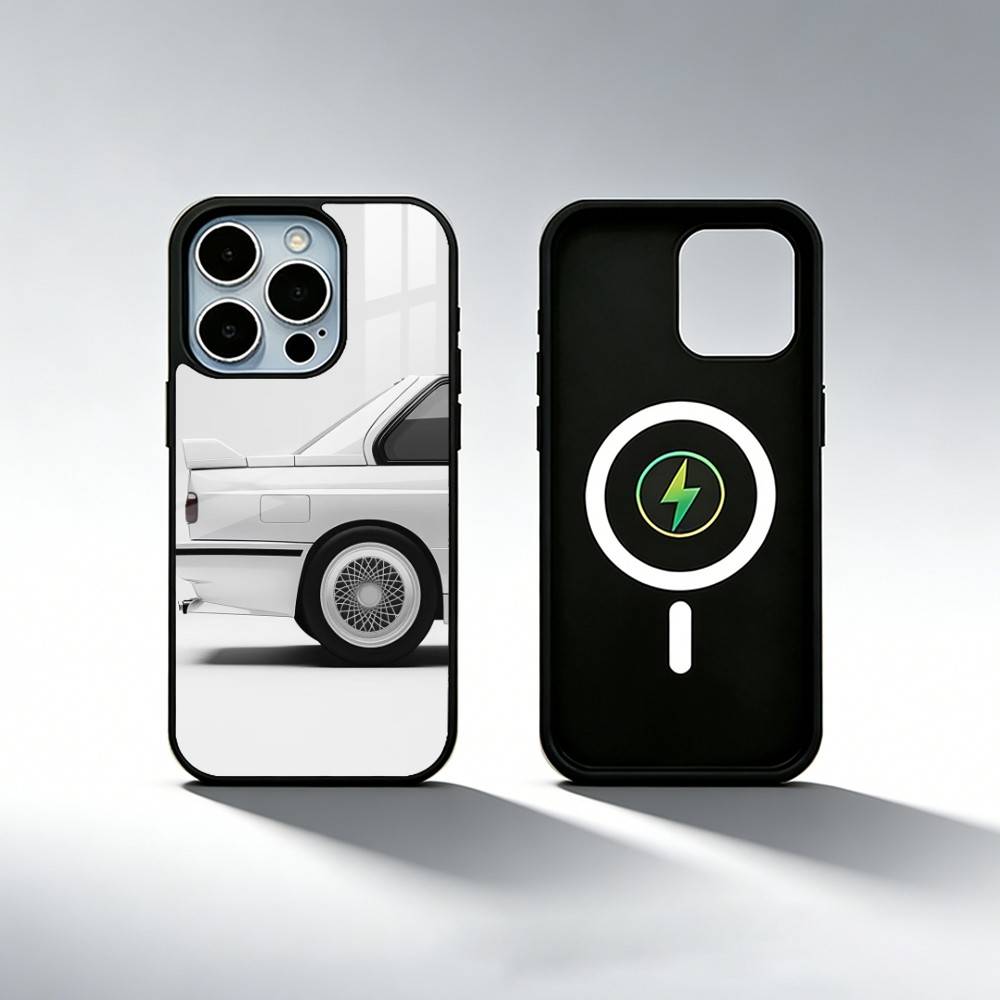 E30 CAR Чехол для телефона для iPhone17,16,15,14,13,12,11 Plus,Pro Max Магнитный для Magsafe Беспроводной зарядки