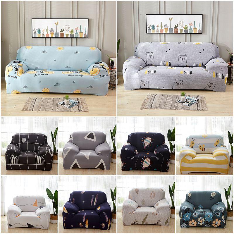 Luxurious And Soft 1 2 3 4 Seater Stretch Sofa Cover Couch Elastic Tight Wrap Slipcover Protector