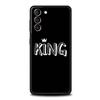 Мягкий чехол для телефона King Queen Lovers Couple для Samsung Galaxy S23 S22 S21 S20 FE Ultra 5G S10 S10E S9 S8 Plus 10 20, чехол-бампер