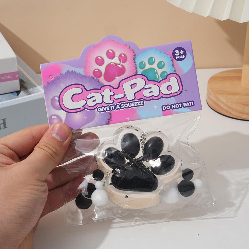 Новые аметистовые кошачьи лапки декомпрессионные игрушки кавайные мультфильмы медленно растущие игрушки для взрослых детей
