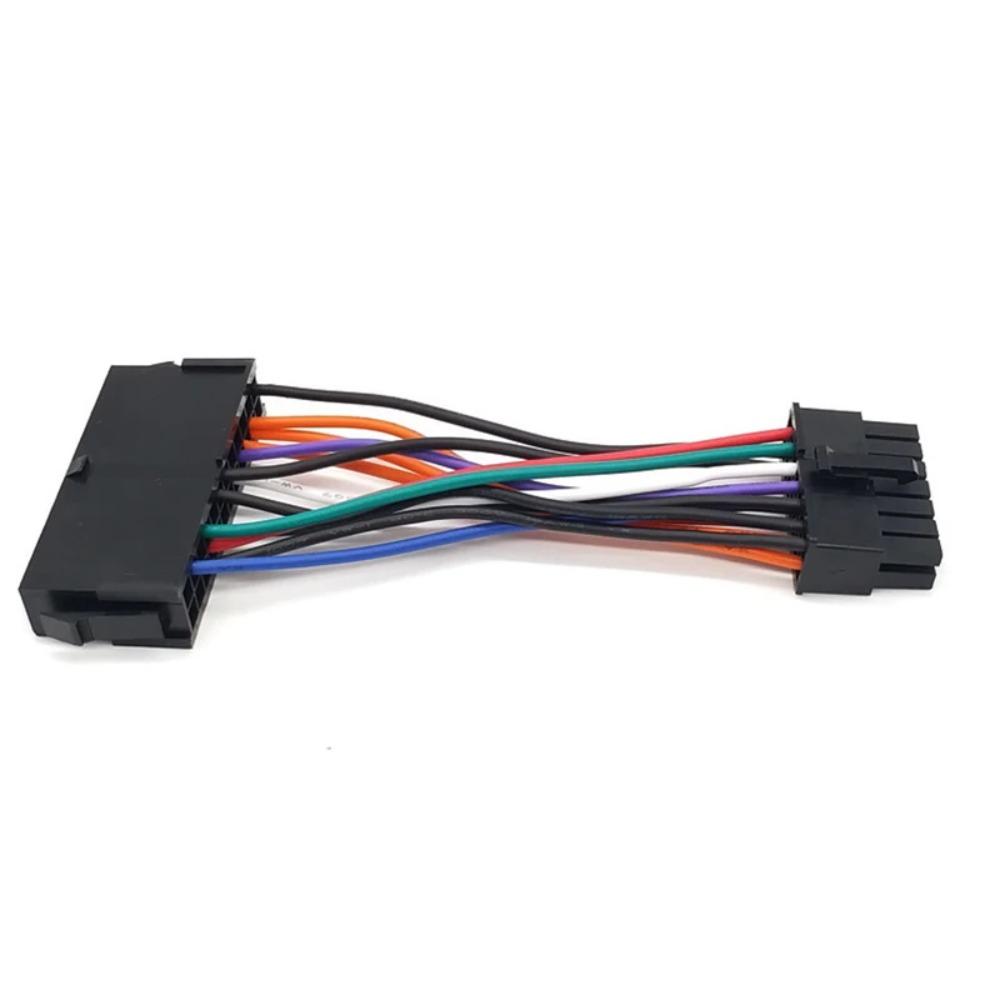 15cm 24 Pin to 14 Pin ATX PSU Main Power Adapter Cable Durable Converter Cord For Lenovo IBM Q77 B75 A75 Q75 Motherboard Stable Power Supply