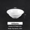 Белая melamine коммерческая миска для лапши