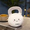 Creative Soft And Cute Dumbbell Kettlebell Plush Toys For Children's Fitness Enlightenment Pillows, Home Fun Decoration Dual-use Dolls