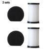 Filters Spare Parts White / Black 2 Pcs For Ariete Electric Broom