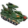 Transformable Tank Fighter Airplane Toy with Lights & Music for Kids