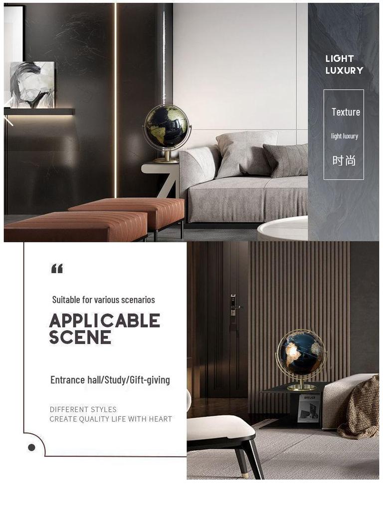 Роскошный глобус для украшения офиса и гостиной