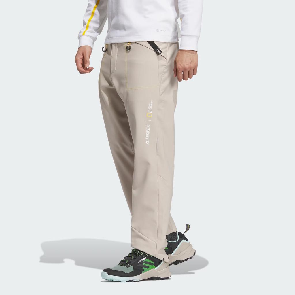 adidas Спортивные брюки National Geographic Co Branded Section Мужские Светло-коричневые Умеренные IL8991