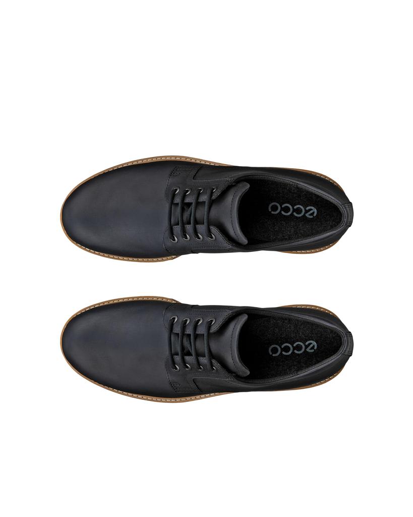 ECCO JAMESTOWN Men's Genuine Leather Derby Shoes, 51130402001, Black, Size 26.0 cm, 3E