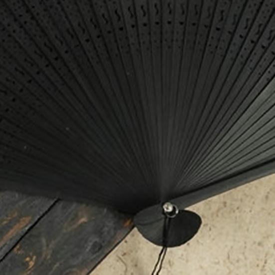 Folding Fan with Tassel Hollow Out Faux Silk Bamboo Stronge Hinge Chinese Vintage Style Photo Prop Party Decoration Supply Classical Dance Prop