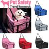 Waterproof Pets Car Safety Seat Breathable Waterproof Puppy Cat Dog Travel Safe Carrier Pad Bag Basket Car Seat Belt