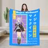 Mejiro McQueen Uma Musume  Blankets  Flannel Vintage Soft Throw Blankets for Chair Covering Sofa Textile Decor,