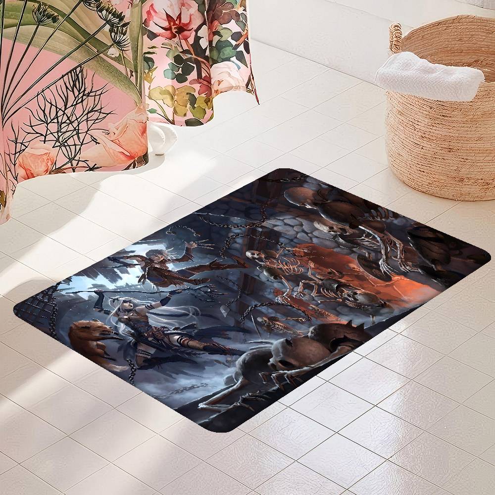 Dungeons And Dragons Entrance Door Mat Nordic Style Home Doormat Bathroom-Toilet Mats Bedroom Hotel Decor Mat