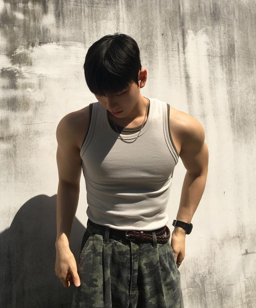 SENTAIR [3Pack] Ribbed Sleeveless_6 Colors (Type A)