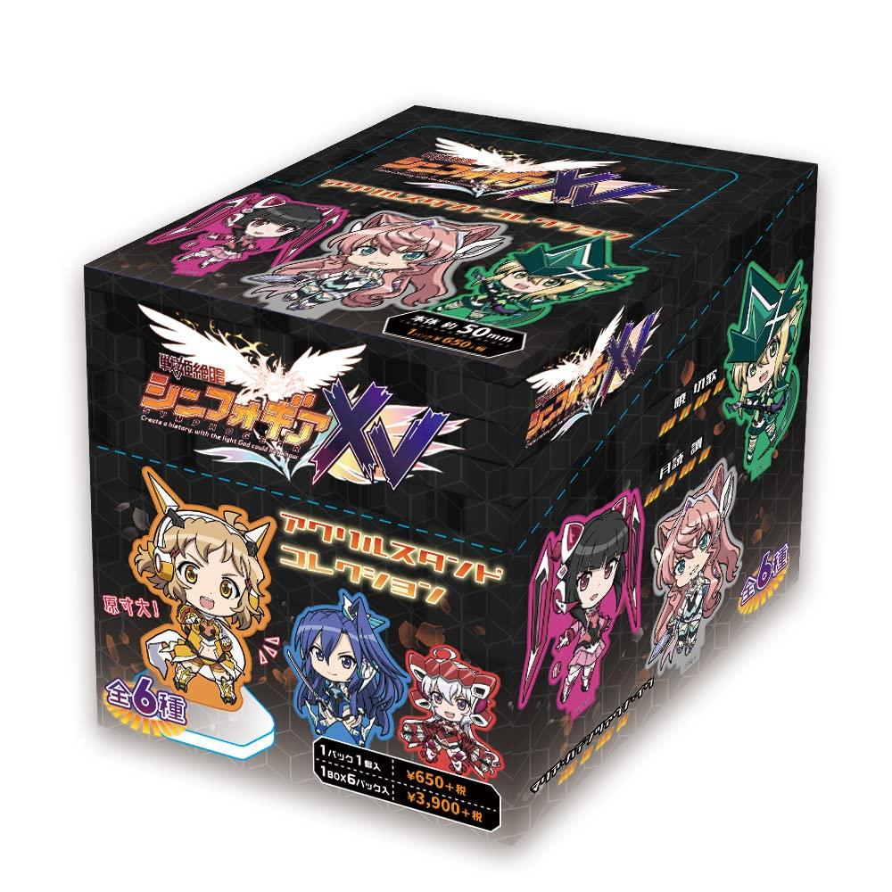 Коллекция акриловых подставок Senki Zesshou Symphogear XV, 6 предметов, КОРОБКА