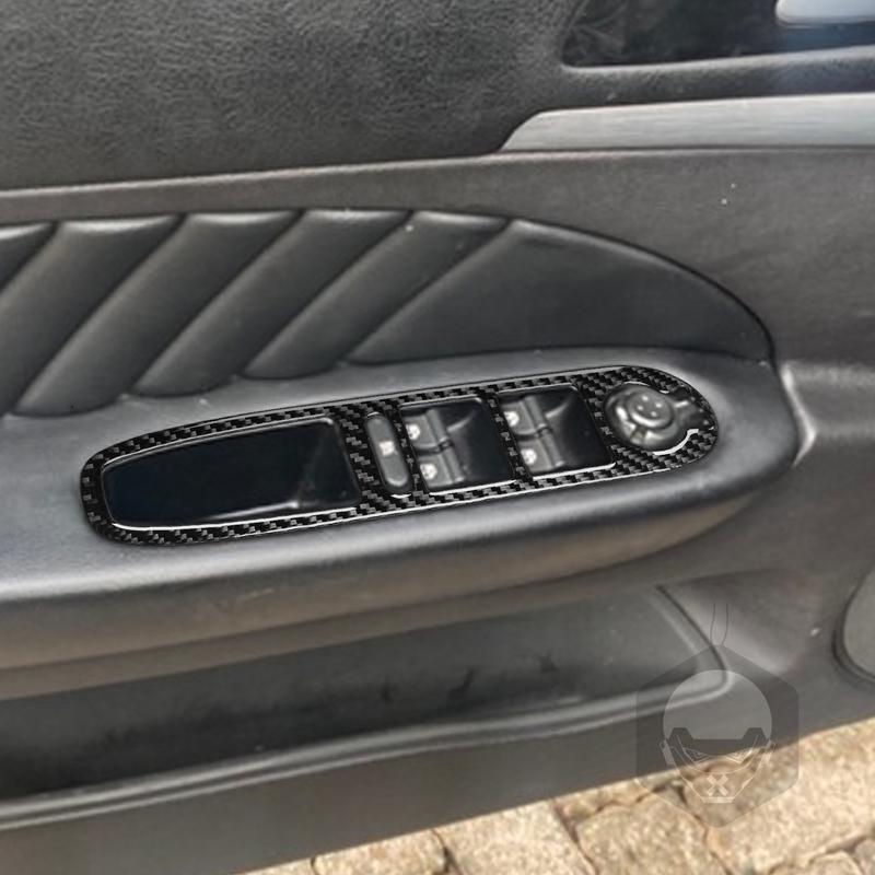 For Alfa Romeo 159 2005- Real Carbon Fiber Sticker Brera Spider Dashboard Gear Shift Panel Car ide Decorative Accessories