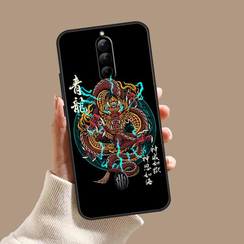 Модный чехол с китайским драконом для ZTE Nubia Red Magic 11 9S 8S 8 9 10 10S Pro Plus 6 7 6S 7S Pro 5G 6R 10 Air