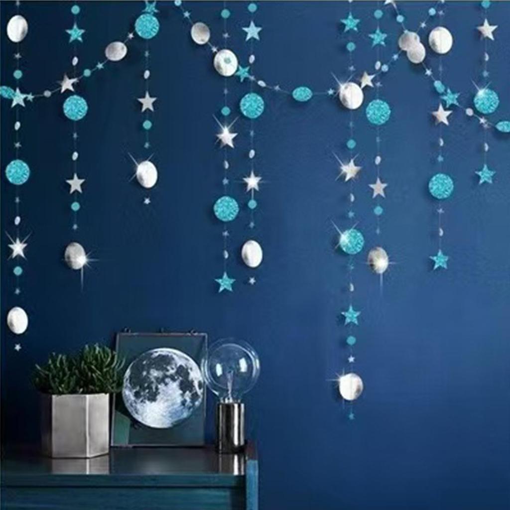 Star-Shaped Sequin Decorations for Weddings and Parties