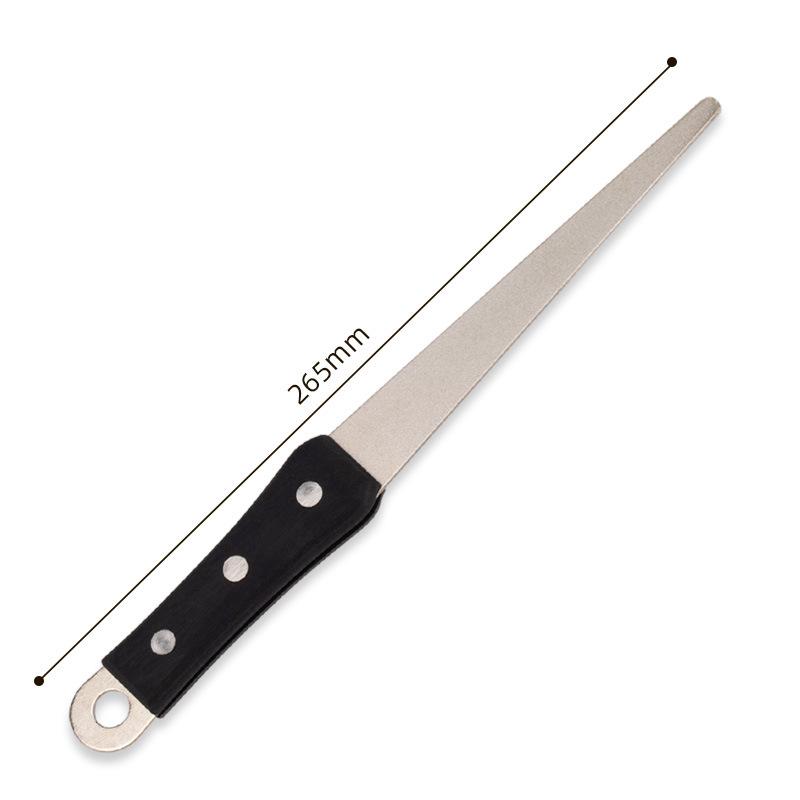 Точилка для кухонных ножей Алмазный конический напильник Точилка для ножей Заточка изогнутой поверхности для ножей Ножницы Хонинговальный брусок Кухонный шлифовальный инструмент