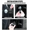 4Pcs Silicone Car Door Lock cover Protective Buckle Cover Sticker For Mercedes Benz AMG A D G Class GLA GLB W124 W176 C260 C300 BE1 c2